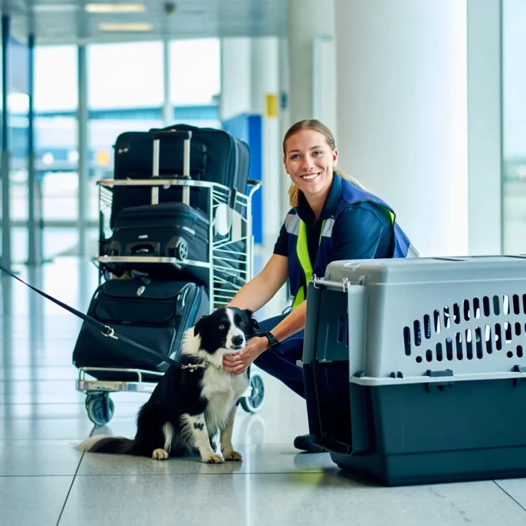 Trusted arrival in finland and airport pickup services for dogs